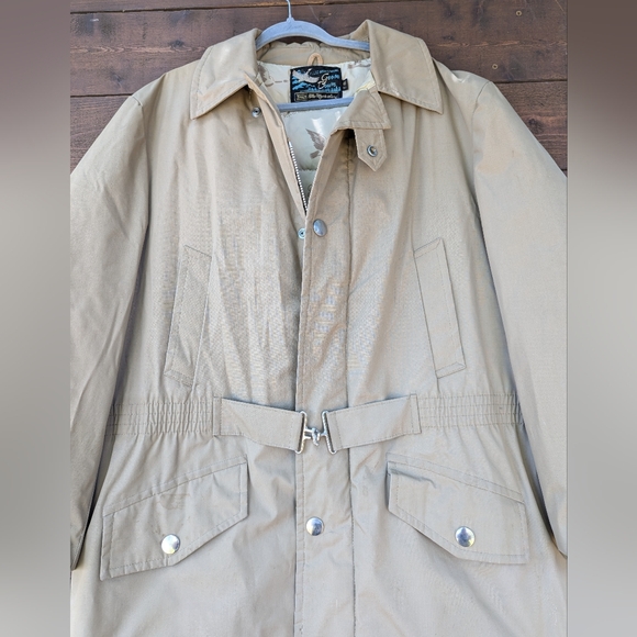 Vintage 70's-80's Sears Men's 100% Goose Down Parka - Picture 2 of 10